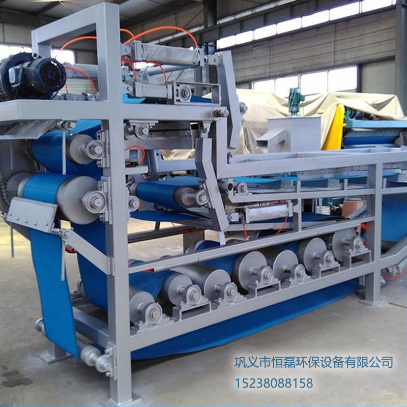 青海省造紙污泥帶式壓濾機